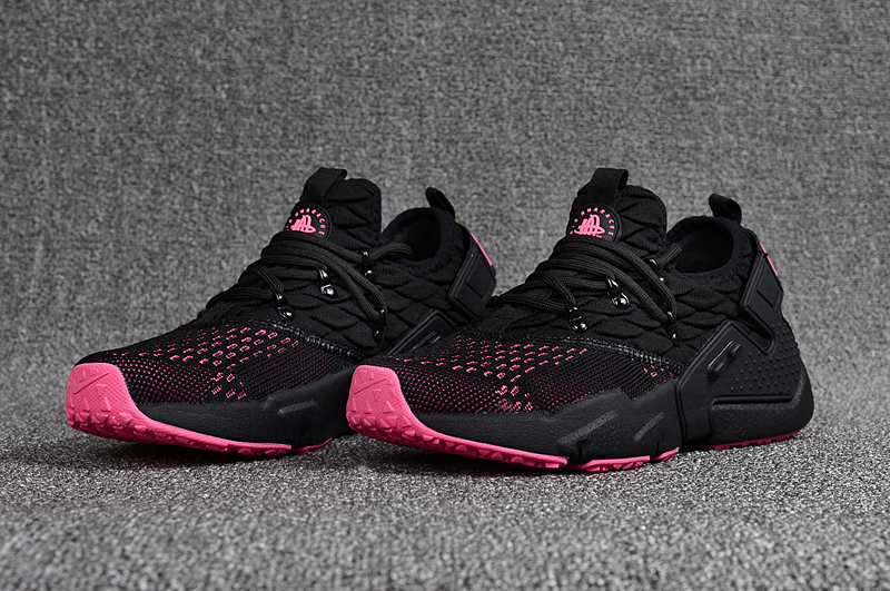 Black and pink huaraches womens store