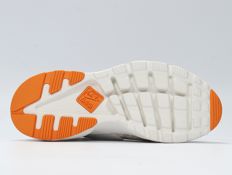 zapatillas de running tope amortiguación trail talla 42 - Nike Huarache Run Ultra Grey Orange Black Running Shoes 829669 - GmarShops - 551