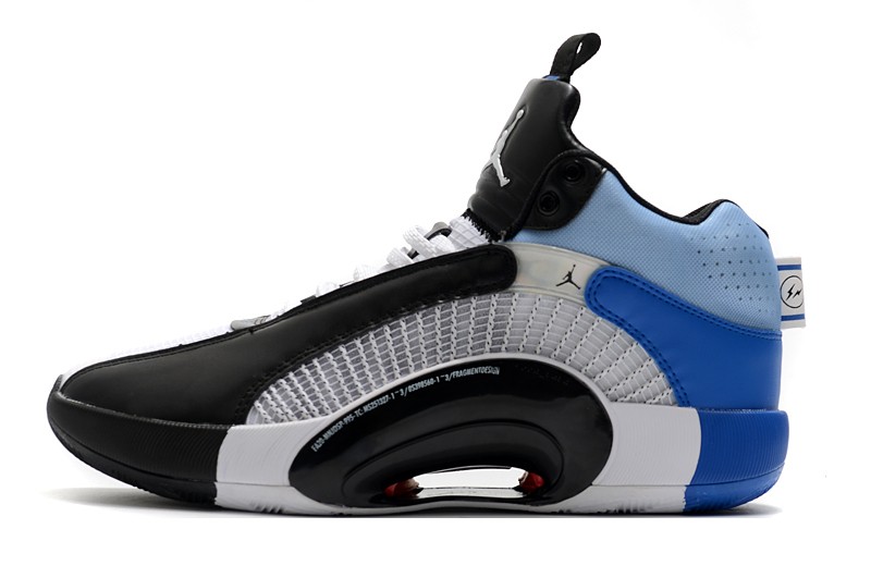 Garderobe Konijn Ontdekking Newest Release Nike Air Jordan 35 Black White Blue DC1492 - 014 AJ35 Shoes  - Air Jordan 3 88 atmos Custom - StclaircomoShops