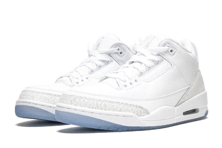 Air Jordan III Pure Money 3's VS Nike Air Force 1 White On White Low Shoes  