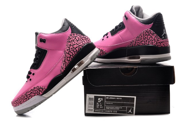 Nike Air Jordan III 3 Retro Women Shoes 