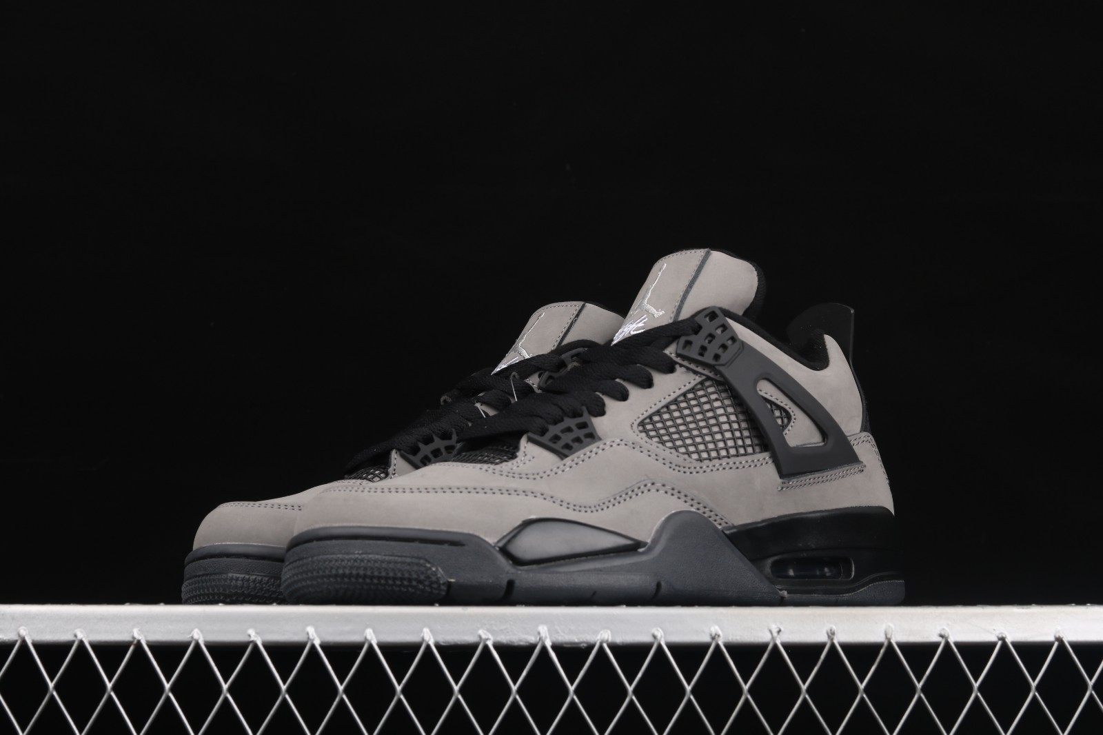 Nike Air Jordan 4 Retro Dark Grey Black    RvceShops