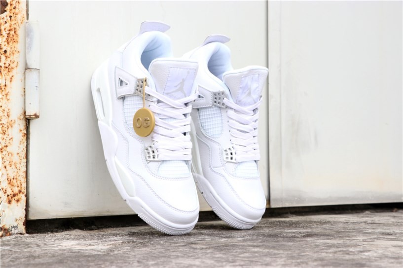 Nike Air Jordan 4 Retro Pure Money White 308497 - 100 - Jordan