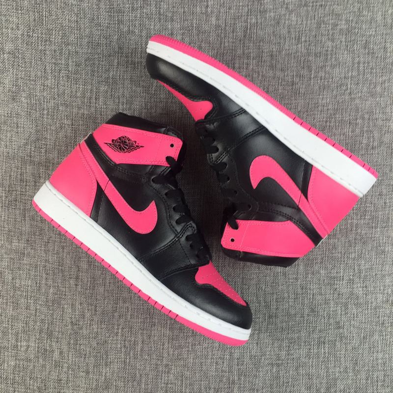 womens nike air black and pink
