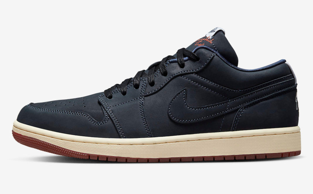Air Jordan 1 Low Eastside Golf Out of the Mud Midnight Navy Burnt