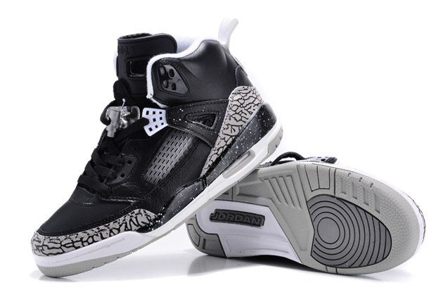 Nike Air Jordan 3.5 Spizike Basketball Spike Lee Oreo Black Grey White ...