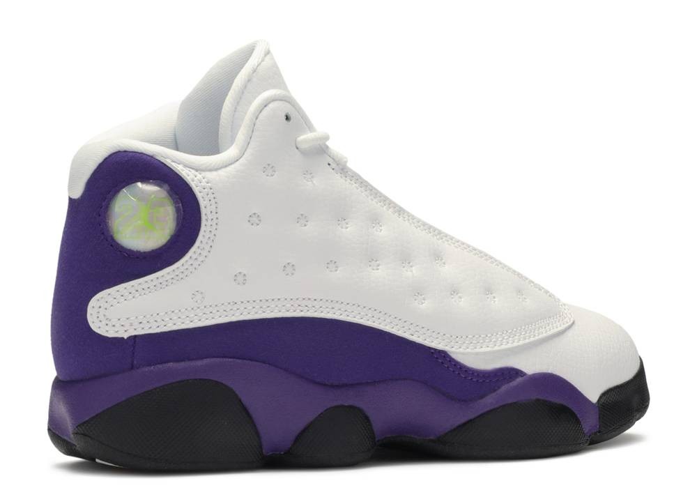 Air Jordan 13 Retro Lakers White Court Purple 414571-105 Size 14-15