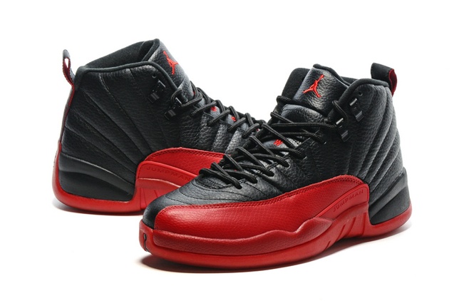 Nike Air Kaufen Jordan 12 Retro Flu Game Black Varsity Red Men