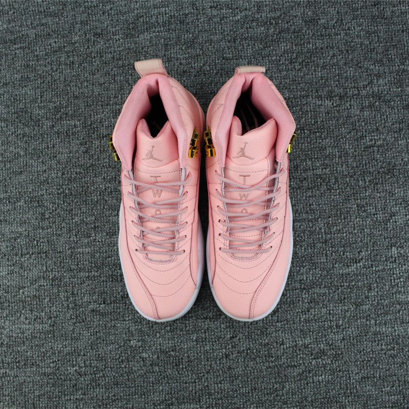 Jordan 1 KO Storm Blue - RvceShops - Nike Jordan XII 12 Retro Women Basketball Shoes Light Pink White