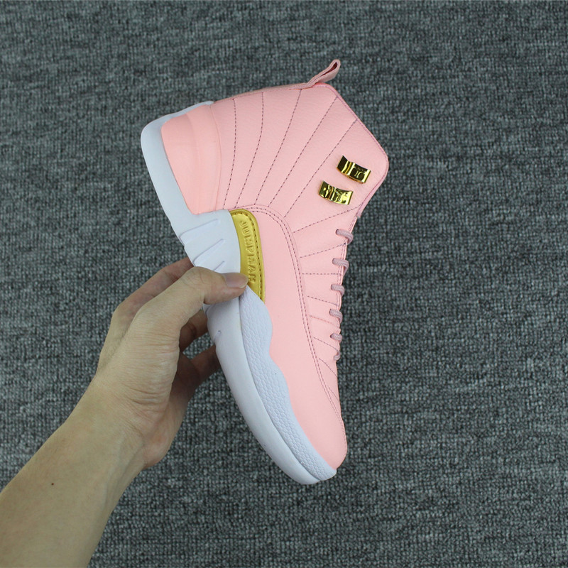 baby pink and white jordans