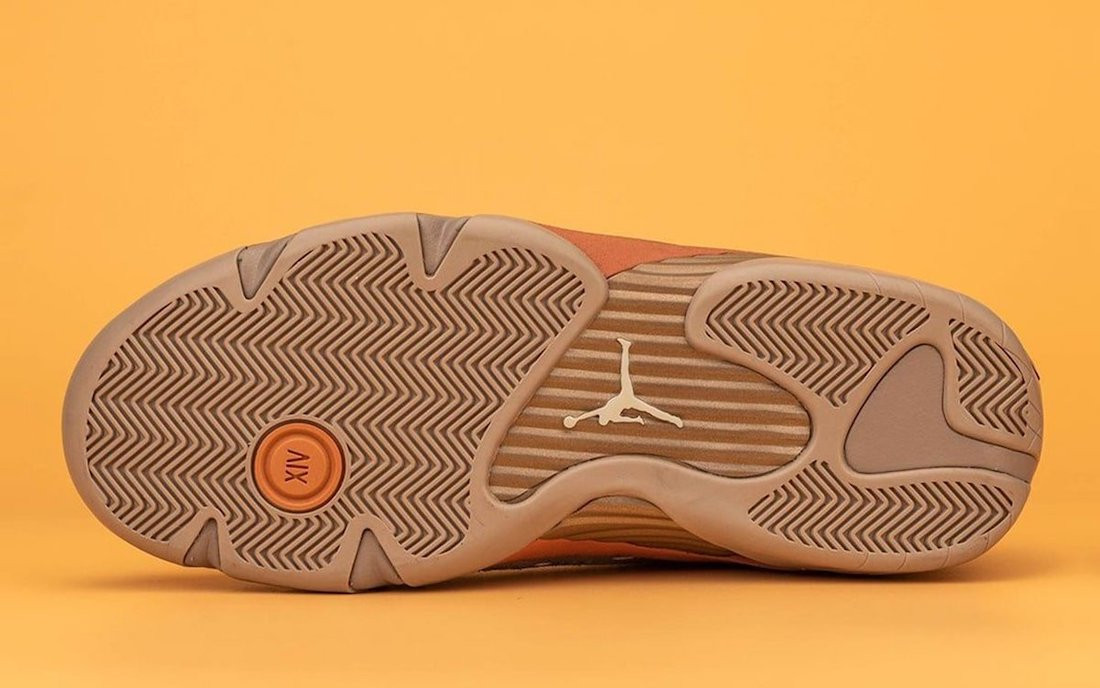 Air Jordan 14 Retro Low Clot Terra Blush Sepia Stone Shoes DC9857