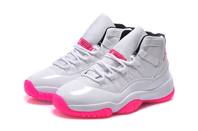 Nike Air Jordan Retro XI 11 White Pink 