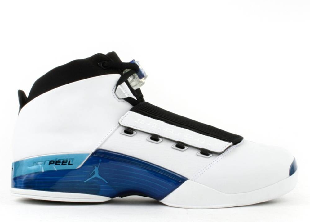 Jordan 17 black white clearance