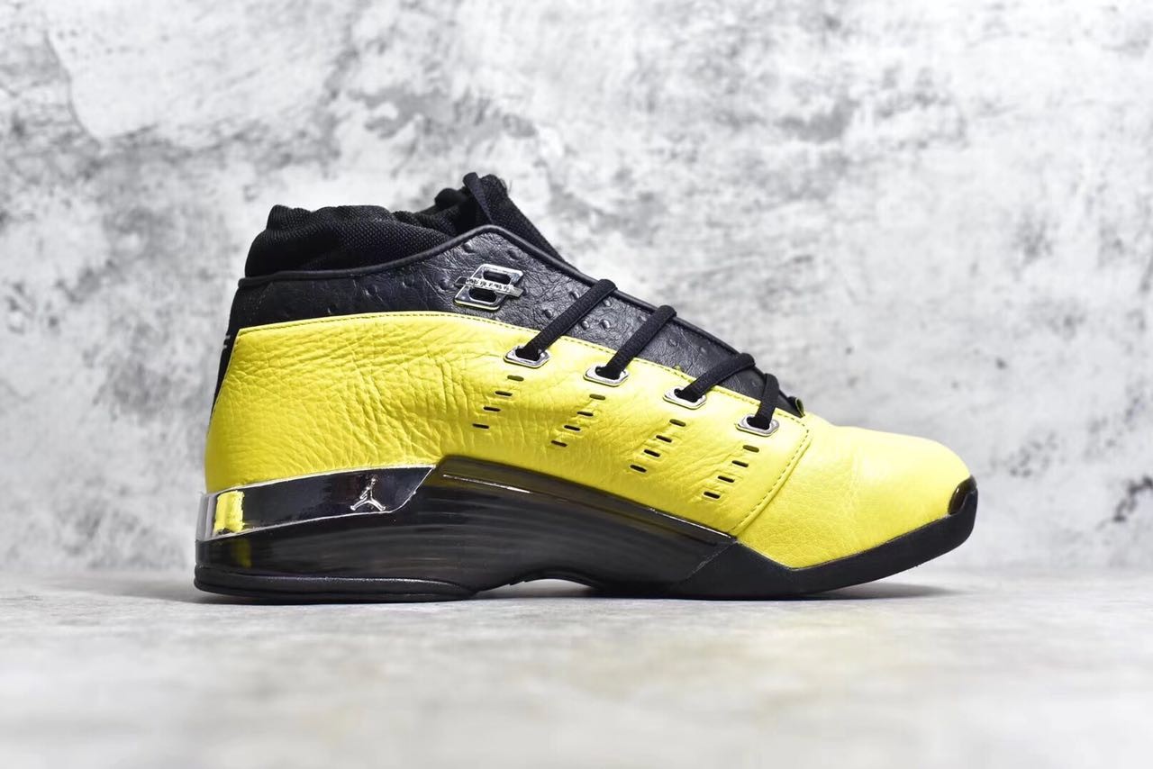 jordan 17 black silver