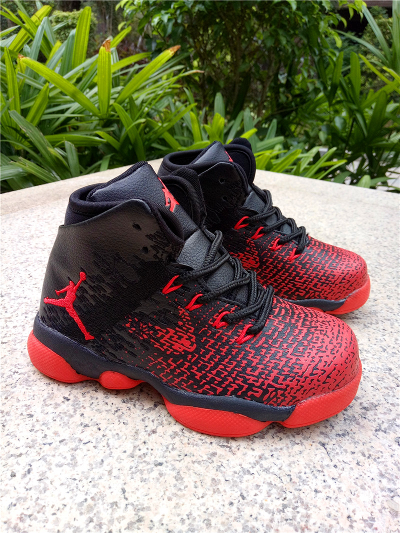 jordan shoe red and black