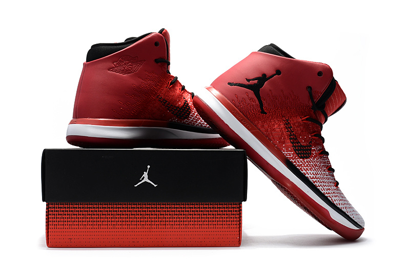 Nike Air Jordan 31 XXXI Chicago Bulls Men’s Shoes Size 9 Red Black  845037-600