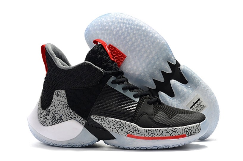 Nike Jordan Why Not Zero.2 Westbrook 0.2 Black Grey Cement AO6219 - - Jordan 1 x SB 2012 - 003
