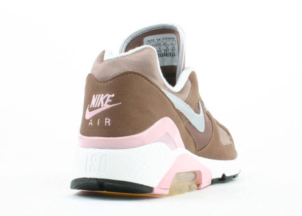 993 - Nike Air 180 Nom De Guerre สีชมพู สีน้ำตาล Shy Metallic Baroque  Silver 311743 - GaleriahitShops - Air Max 180 - Nike Training One rainbow  ladder 7 8 leggings in black