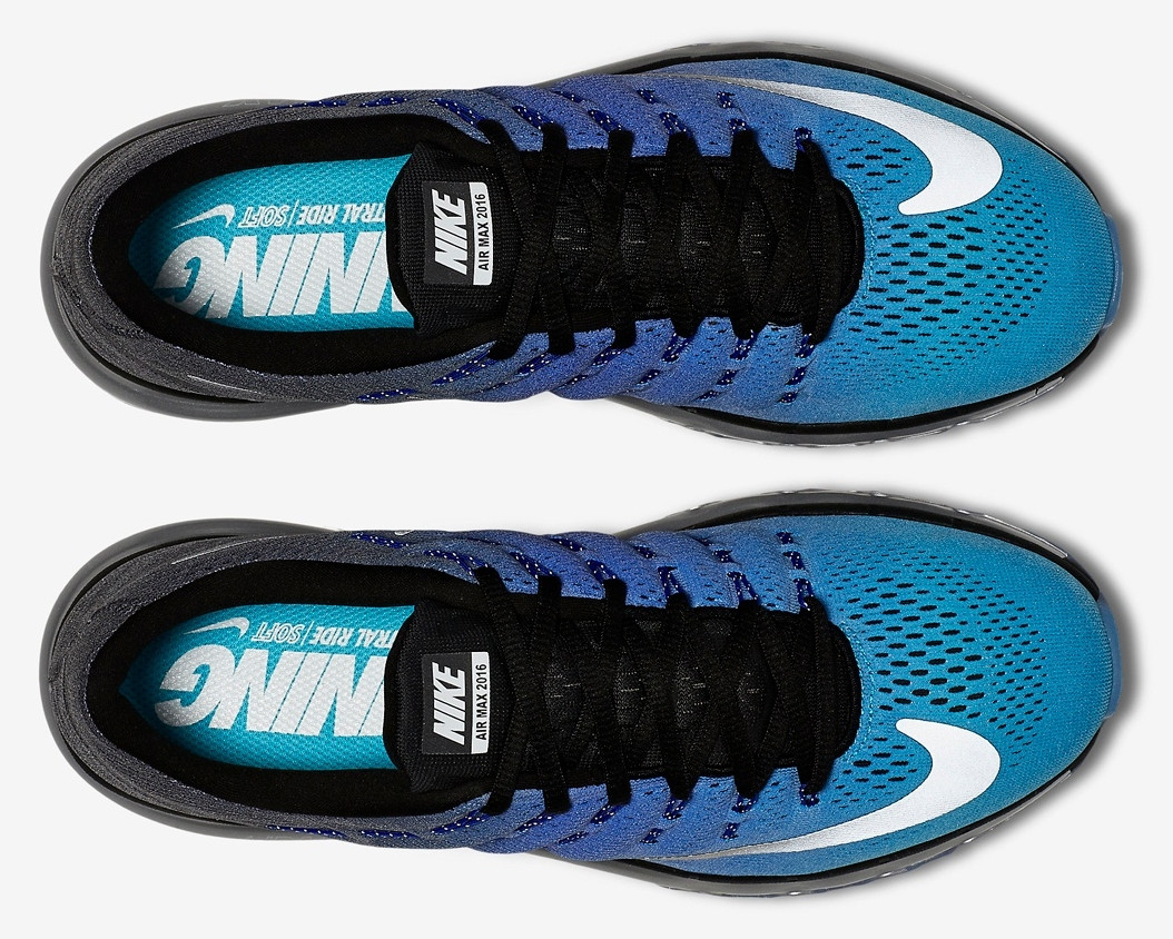 Nike air max 2016 blue and black top