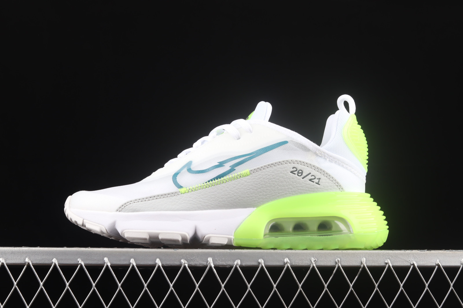 Nike Air Max 2090 White Lime Glow Shoes DJ6898 - 100 - nike air max thea flyknit melon black friday deals - GmarShops