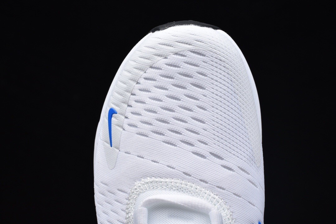 - Nike Air Max 270 Flyknit White Royal Blue Casual Running Shoes AR0344 Nike Yoga Dri-Fit Μακρύ παντελόνι - 100