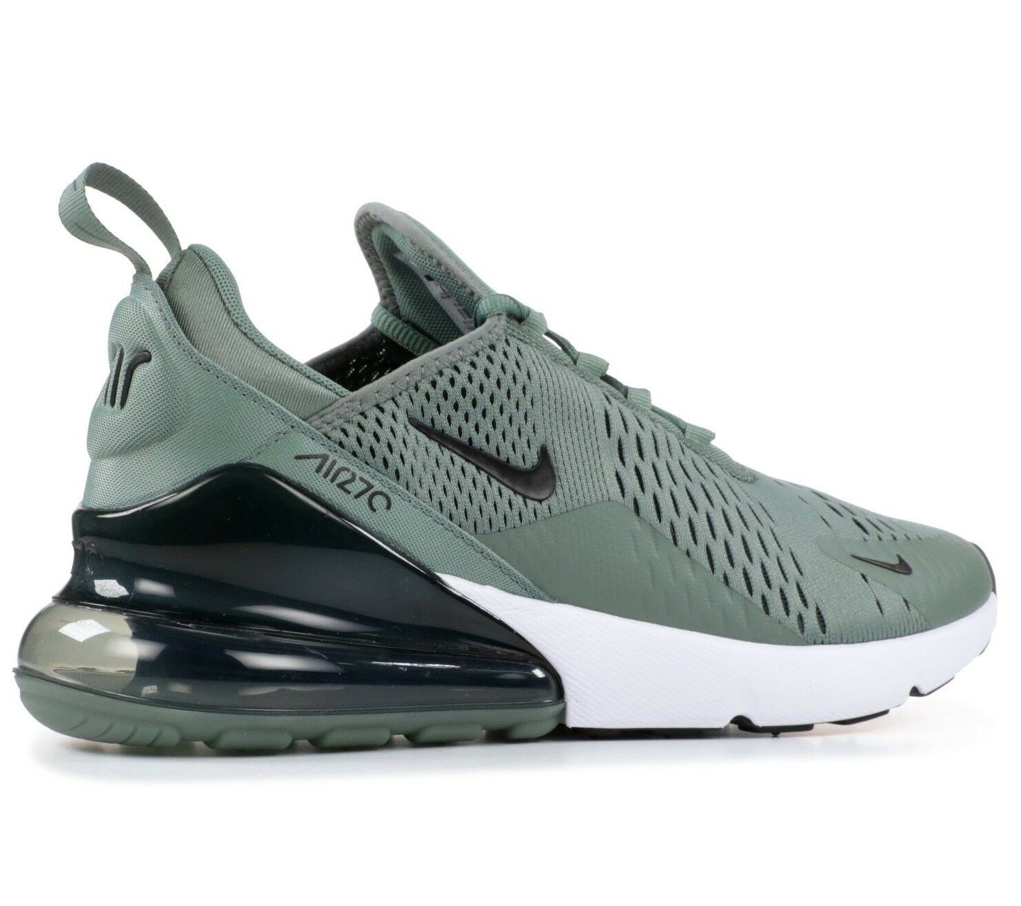 Nike Air Max 270 Mens Clay Green Deep Running Shoes - - MultiscaleconsultingShops - gator nike dunk shoes