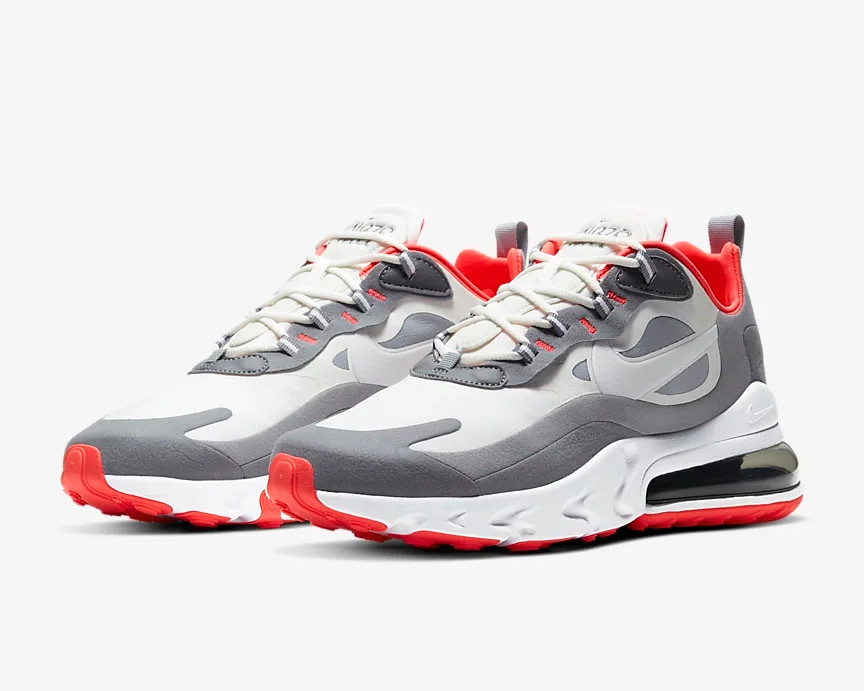 StclaircomoShops 100 - 100 $130 React Red Grey Summit White Smoke Grey CT1264 Nike AIR MAX JEWELL SE PREMIUM 896197 In result of the collaboration from Nike Sportswear and Foot Locker Europe