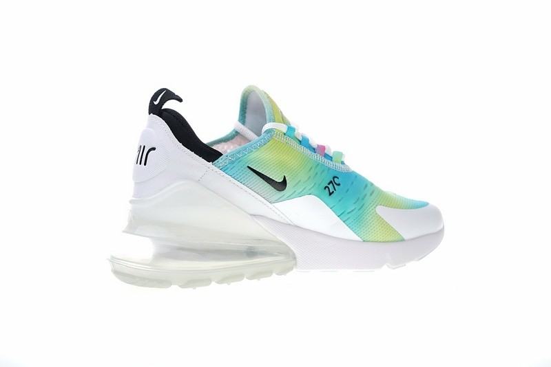 MultiscaleconsultingShops - nike air 2 black friday sale today - Nike Air Max flip 270 White Rainbow Multi Color Sneakers AH6789 - 700