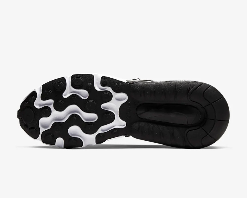 RvceShops - Nike Womens but the Nike Air technology takes a backseat to the shoes status as an icon React Black White Shoes CI3899 - 002 - Nike Sportswear
