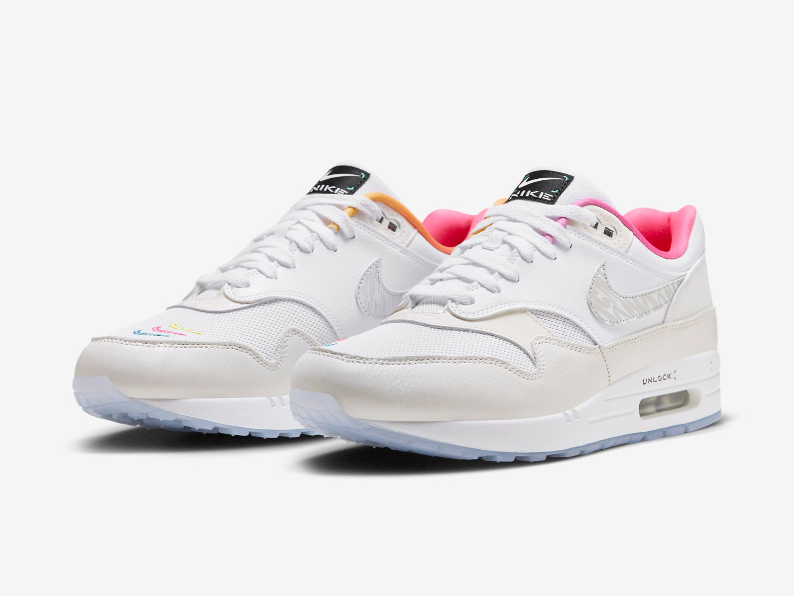 Nike Air Max 1 Unlock Your Space White Pink FN0608-101 - Sepwear