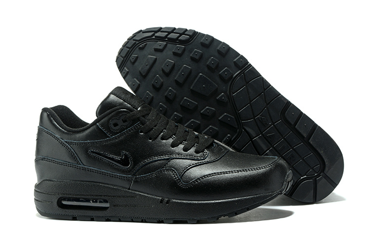 air max effort on foot shoes for women - Nike Air Max 1 Master Running Men Shoes All Black - GmarShops