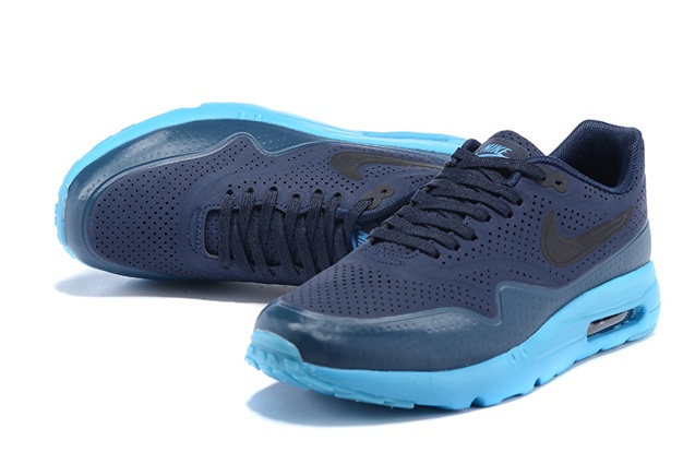 Nike Air Max Moire Herren Sneakers Blue - 402 - nike golf flex core slim pant aj5491 grid iron - StclaircomoShops