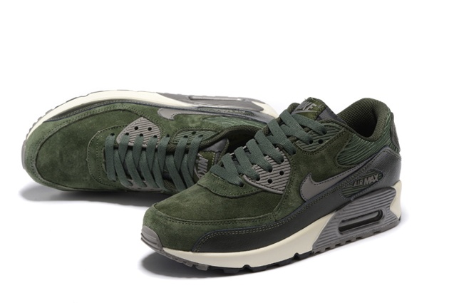 301 - - Max Plus 3 Tuned - Nike Air Max 90 LTHR NSW volts Carbon Green Metallic Pewter 768887