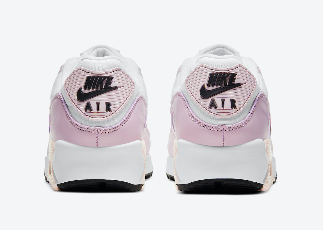 A bit of a sleeper so far in Nike Sportswear s light and breezy lifestyle  range think the  Nike Air Max 90 Light Violet White Champagne Pink Shoes  CV8819  100  RvceShops