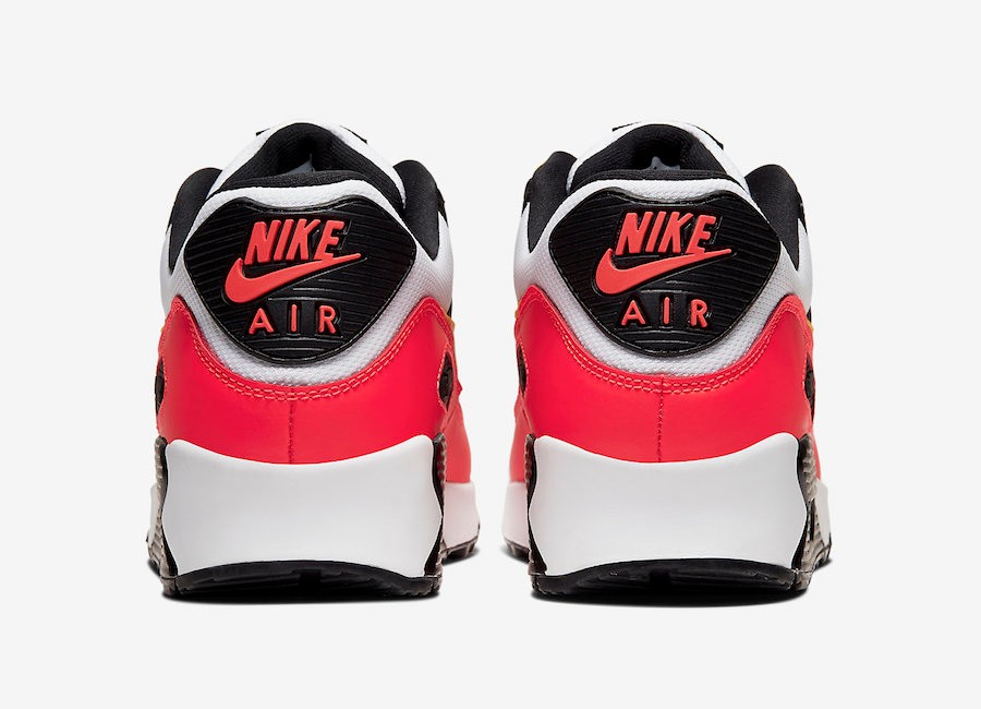 Nike Air Max 90 Essential Black Red Yellow AJ1285 - Ariss-euShops nike mens roshe nebula run shoes sale girls - 109