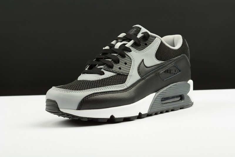 053 - Nike Air Max 90 Essential Black White Silver Glow 537384 - GmarShops nike sb jungle camo shoes clearance