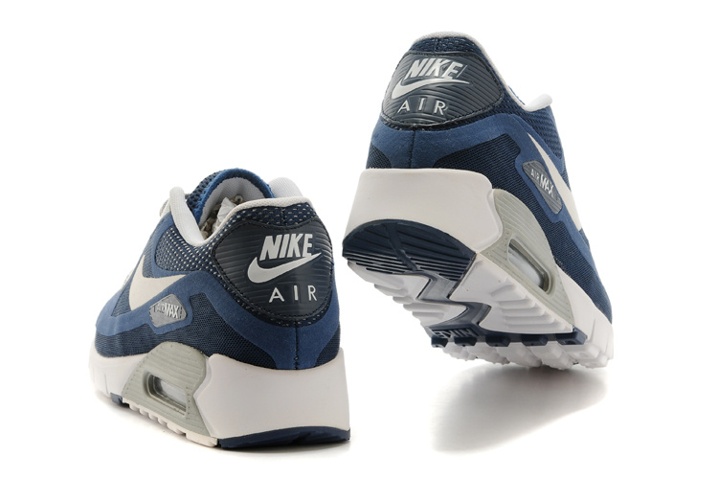 Nike navy blue nike air force women black sneakers Breeze Schuhe Essential  Sneakers Dark Blue Light Grey White 644204 - 010 - GmarShops - nike air max  2014 white and grey black women shoes