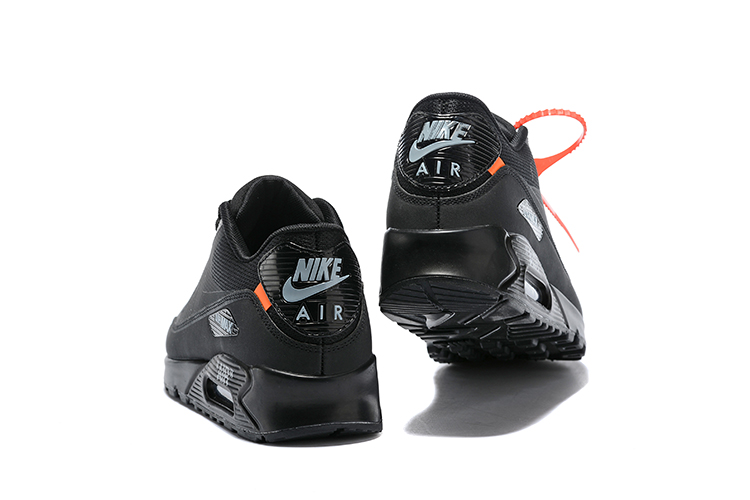StclaircomoShops - Off White X girls Nike Air Max 90 Unisex Running Shoes Black All - girls nike dunk high french singer black male
