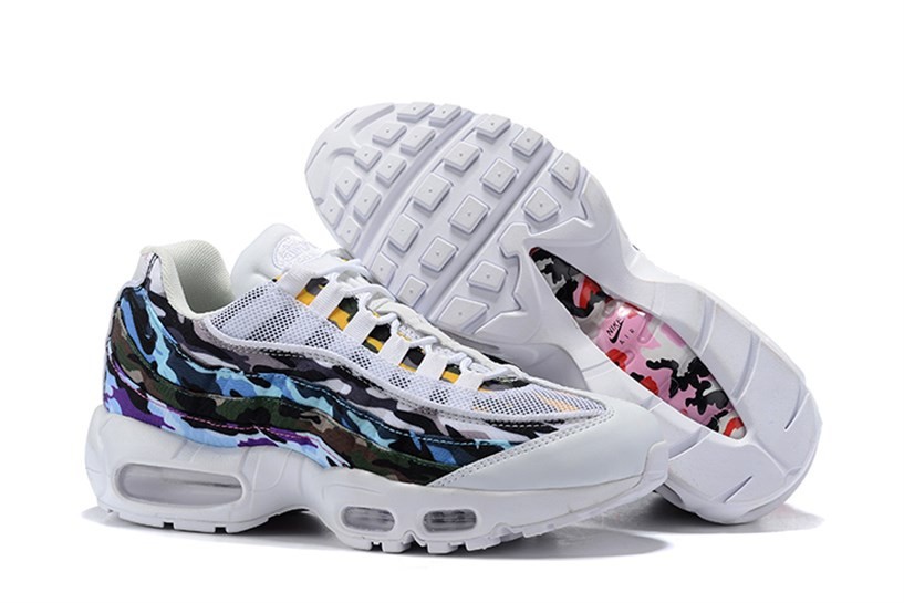 GmarShops Nike Borough Air Max 95 ERDL Party Goes Full Camo White AR4473 nike Borough Air Max 90 kiss my airs black grey infrared 100 Borough Air Max 95