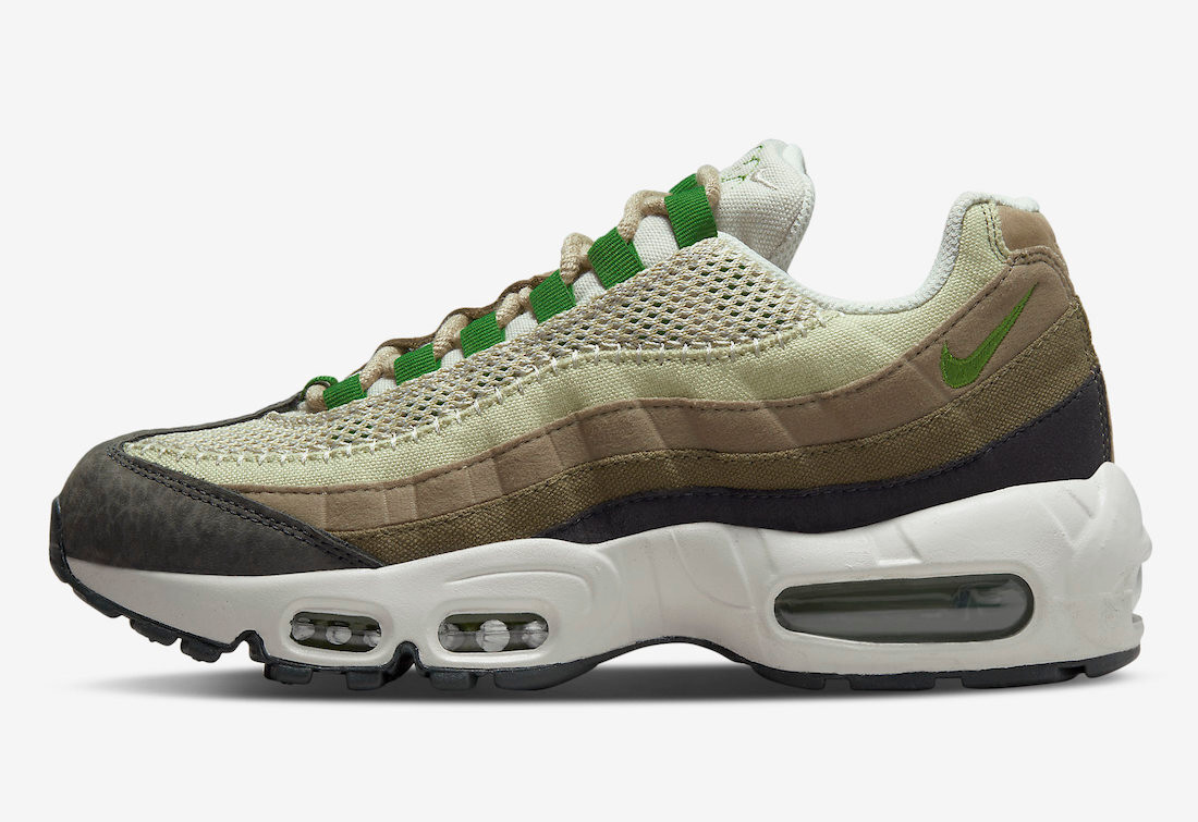 StclaircomoShops Air Max 95 300 Nike Air Max 95 Night Forest Chlorophyll Medium Olive DV3450 nike sb koston hypervulc light bone and body works