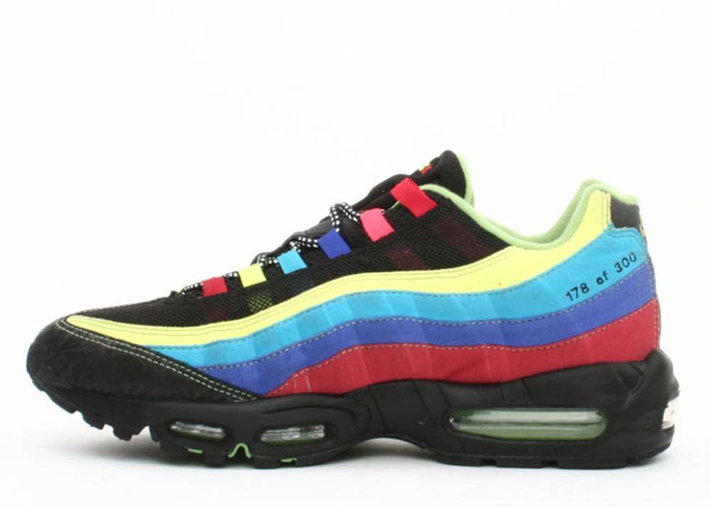 Nike Air Max 95 Sole Collector Cowboy Special Multicolor 341350 nike air zoom strong rose gold blue ring black Air Max 95 031 StclaircomoShops