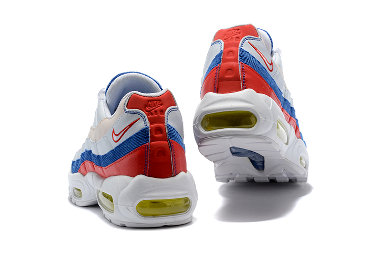 Red blue yellow air max 95 top