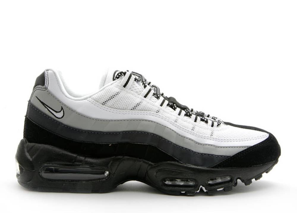 Nike Air Max 95 White Black Anthracite 609048 GmarShops - nike air force 1 low nike by you 3m navy blue - 017