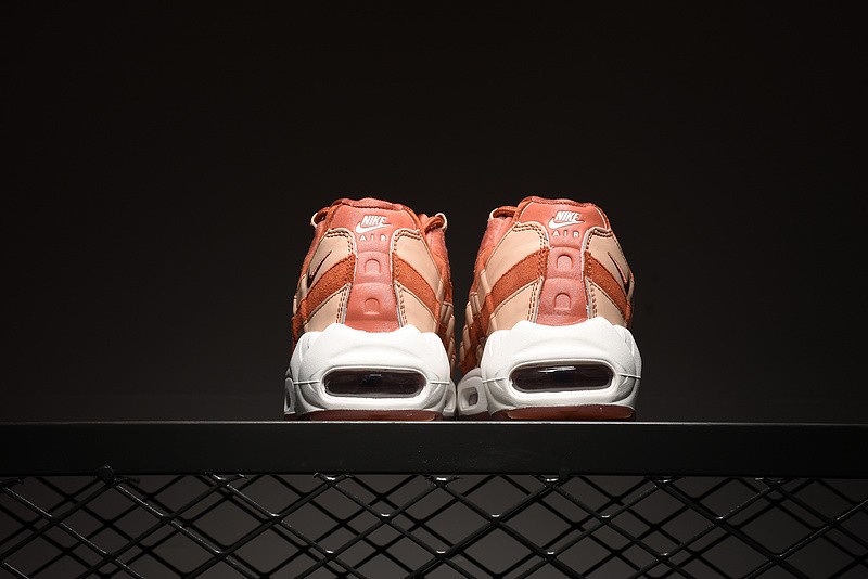 Nike Womens Air Max 95 LX Dusty Peach Sneakers AA1103 Air Max 95 201 AljadidShops air max 90 current coin case