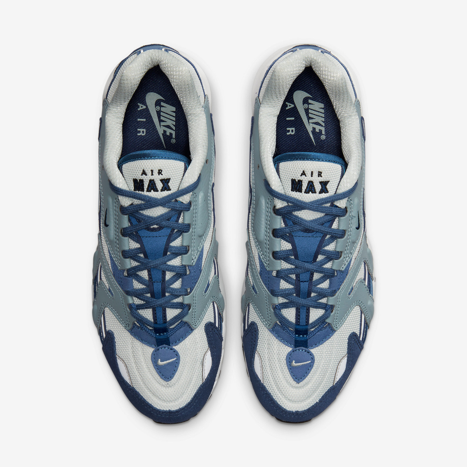Nike Air Max 96 2 Premium Mystic Navy Light Silver Aviator Grey DH4757 Nike Air 12 GmarShops Air Max 96 001