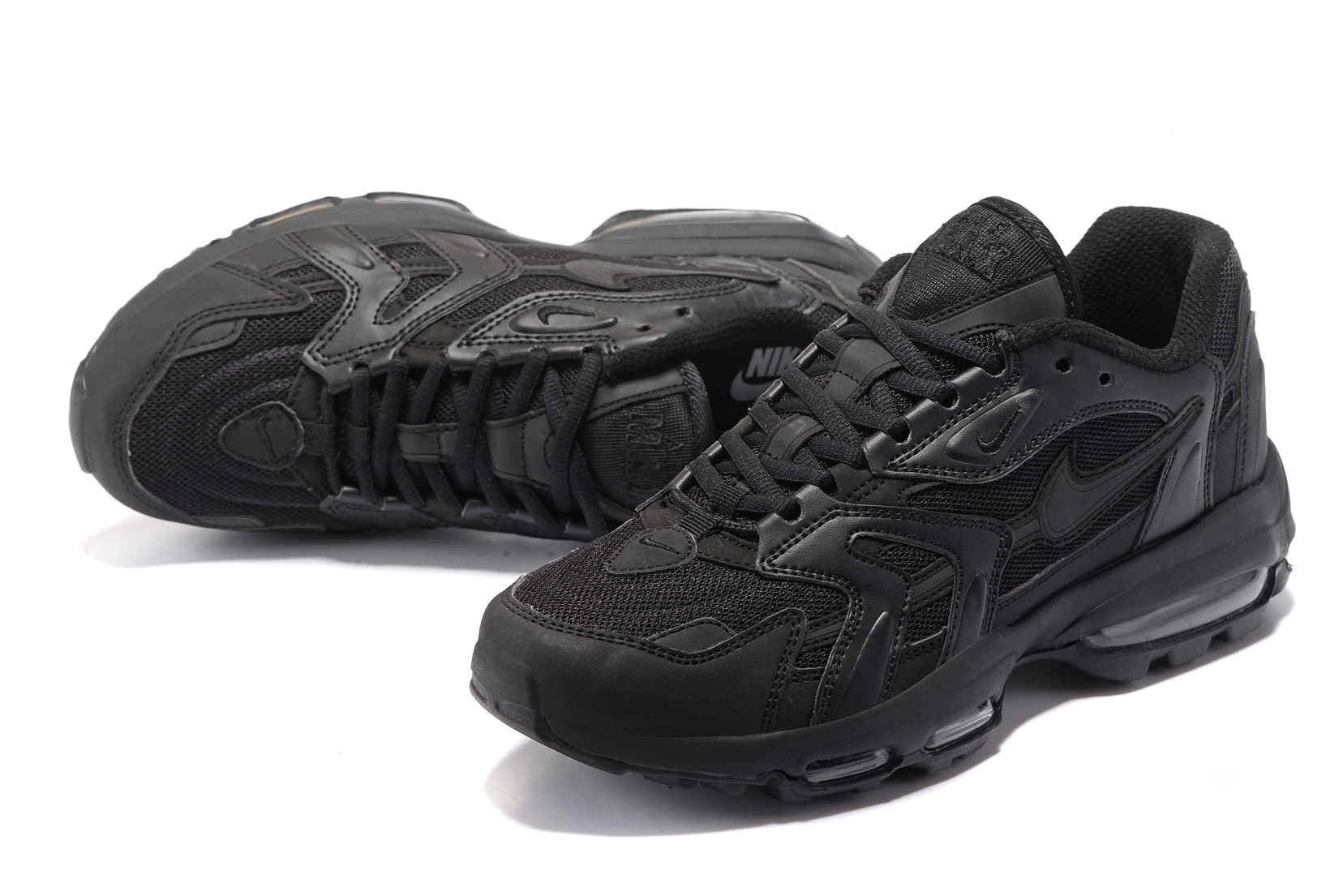 Air max 96 triple black hotsell