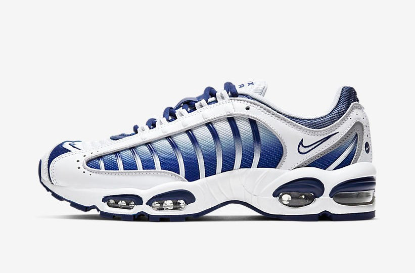 Nike Air Max Tailwind 4 White Deep Royal Blue CT1267-101 - Sepcleat