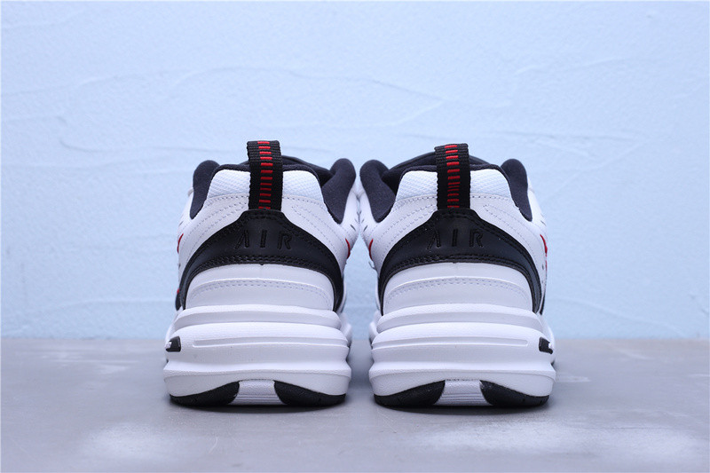 The Face Winter Boots - Nike Air Monarch IV White Black Red Mens Running Shoes 415445 - GmarShops - 101