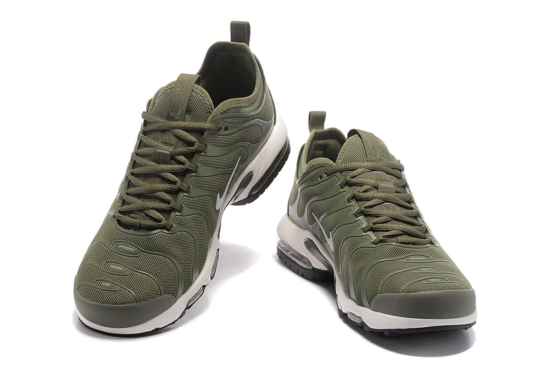 New Nike Air Max Plus Tn Kpu Tuned Dark Green White Running Shoes 898015 108 Sepcleat
