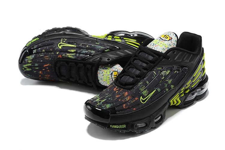 Árbol de tochi módulo corto GmarShops - nike shoes factory outlet online sale india - 030 - Nike Air Max  Plus 3 Black Green CD7005